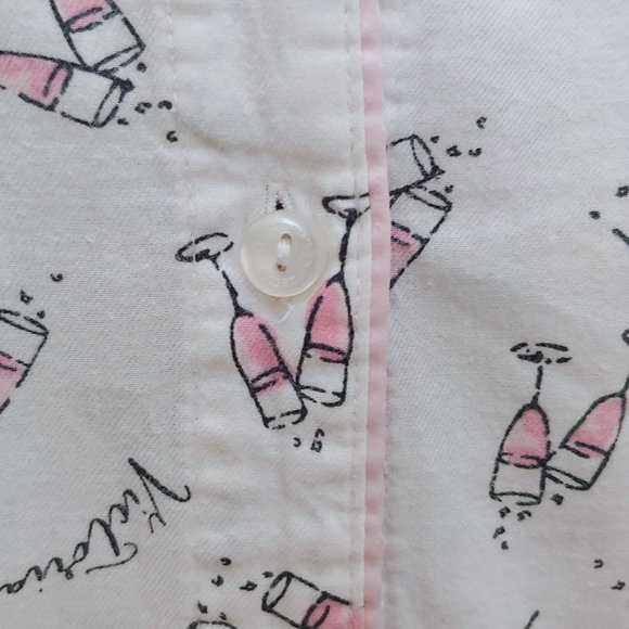 Victoria's Secret Flannel w Embroidered Pocket - Picture 8 of 10